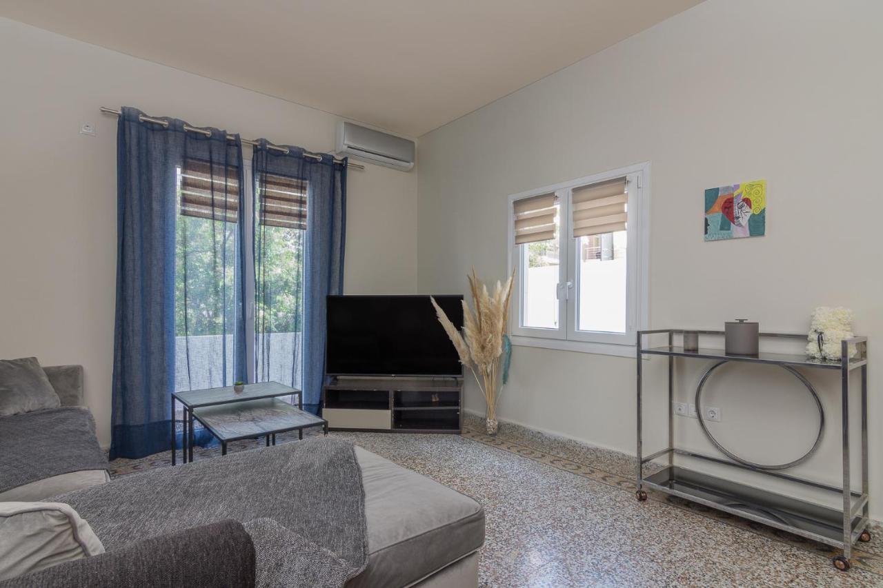 Ferienwohnung Renovated Panorama Loft: Athens Terrace Gem Exterior foto