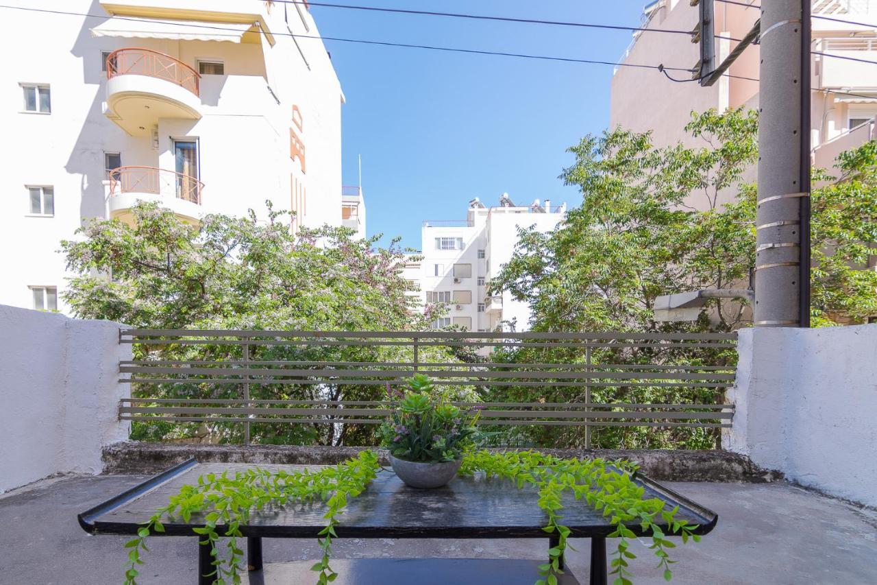 Ferienwohnung Renovated Panorama Loft: Athens Terrace Gem Exterior foto